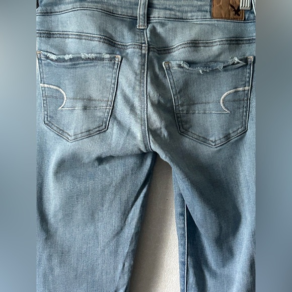 American Eagle Outfitters | Light Blue Skinny Jeans | Size 4 - Picture 7 of 8